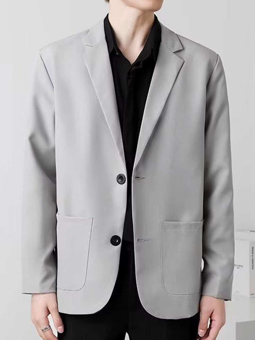 StyleCast Men Single Breasted Blazer