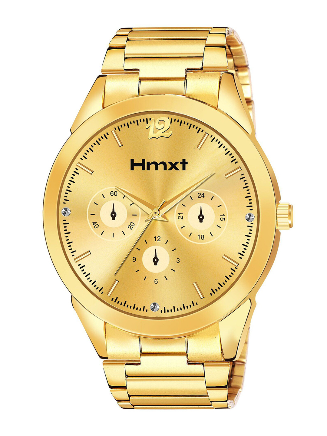 HMXT Men Dial & Stainless Steel Straps Analogue Watch HMXT-118