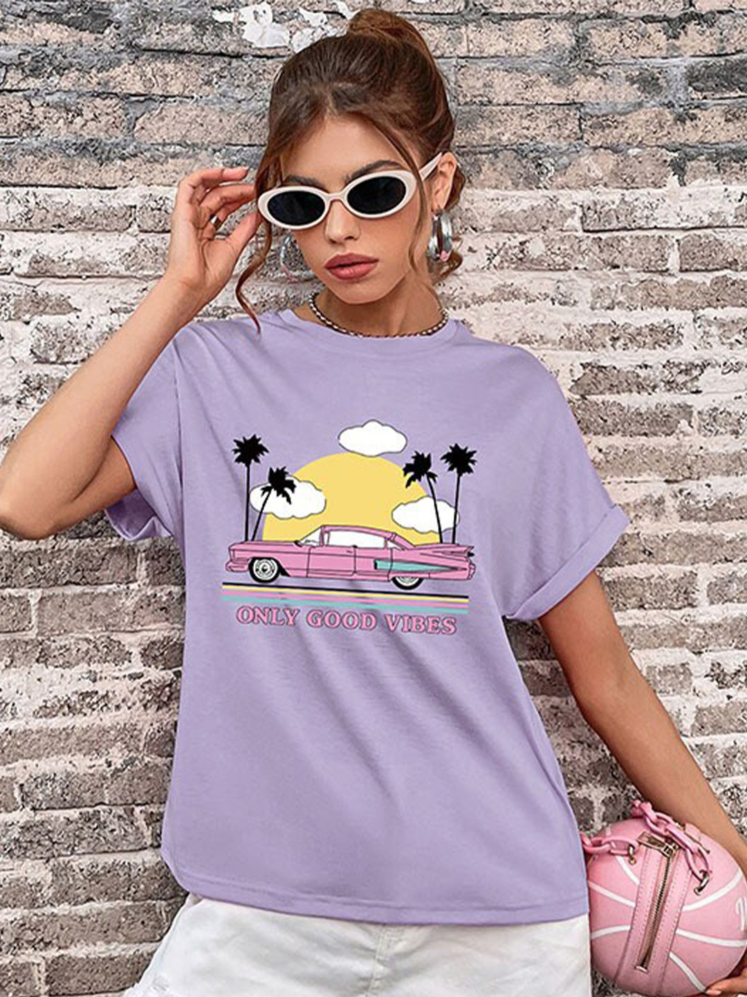 StyleCast Print Kimono Sleeve Top