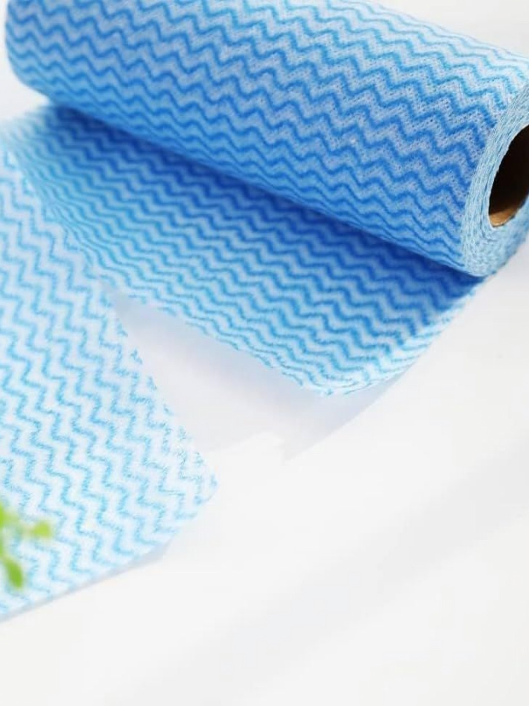ARPANA BRIGHT Blue & White Printed Strong & Absorbent Kitchen Towel Roll