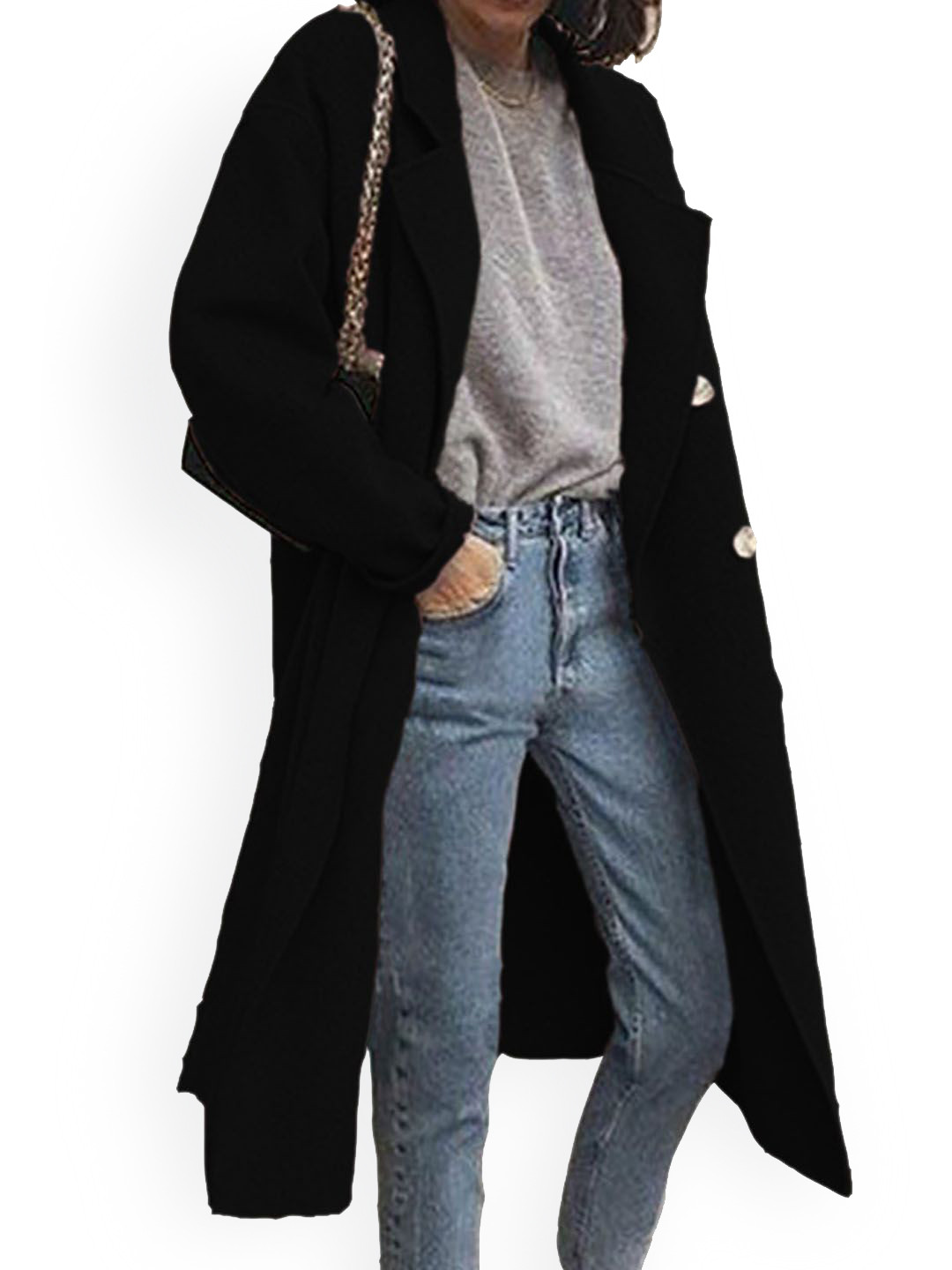 StyleCast Single-Breasted Overcoats