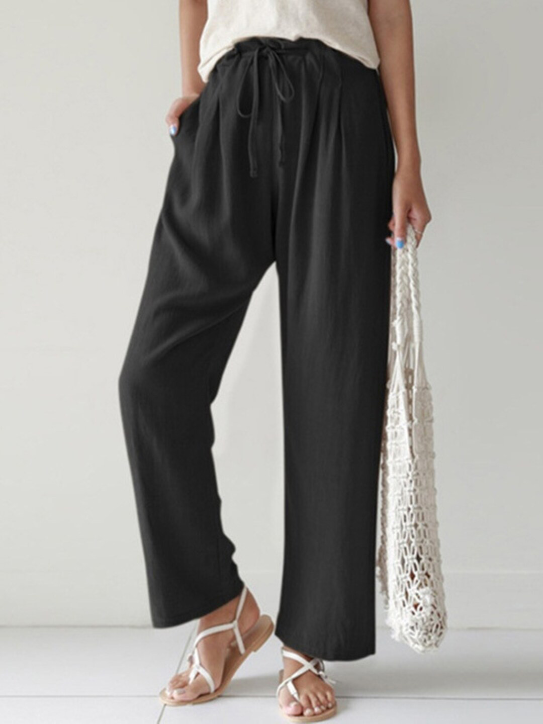 StyleCast Women Black Smart Regular Fit Casual Trousers