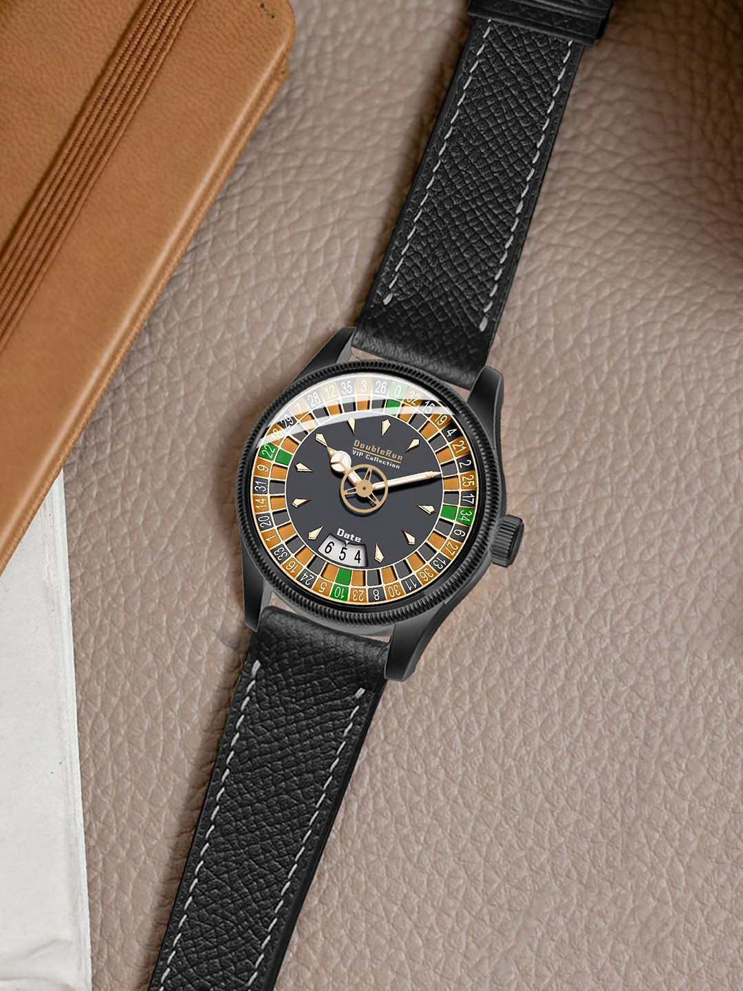 DOUBLERUN Premium Collection Men Dial & Multi Function Watch H05N12032