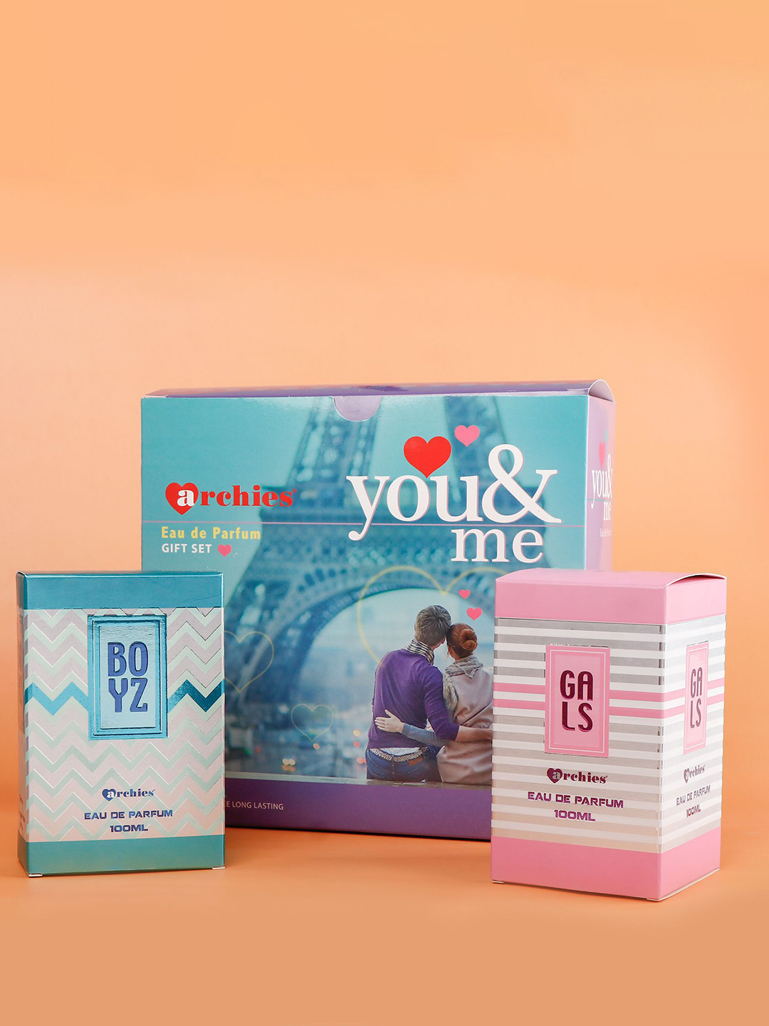 Archies Set Of 2 Boys & Gals Long Lasting Eau de Parfum - 100 ml Each