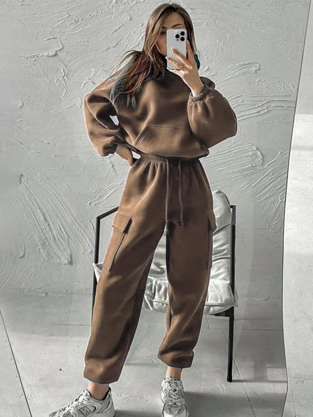 LULU & SKY Relaxed Fit Hooded Sweatshirt With Joggers