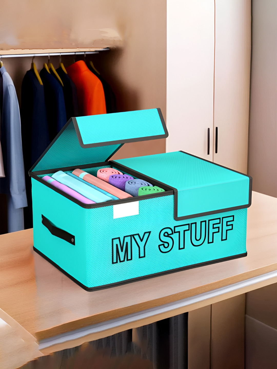 Myntra Elegant Homes Green Drawer Organisers
