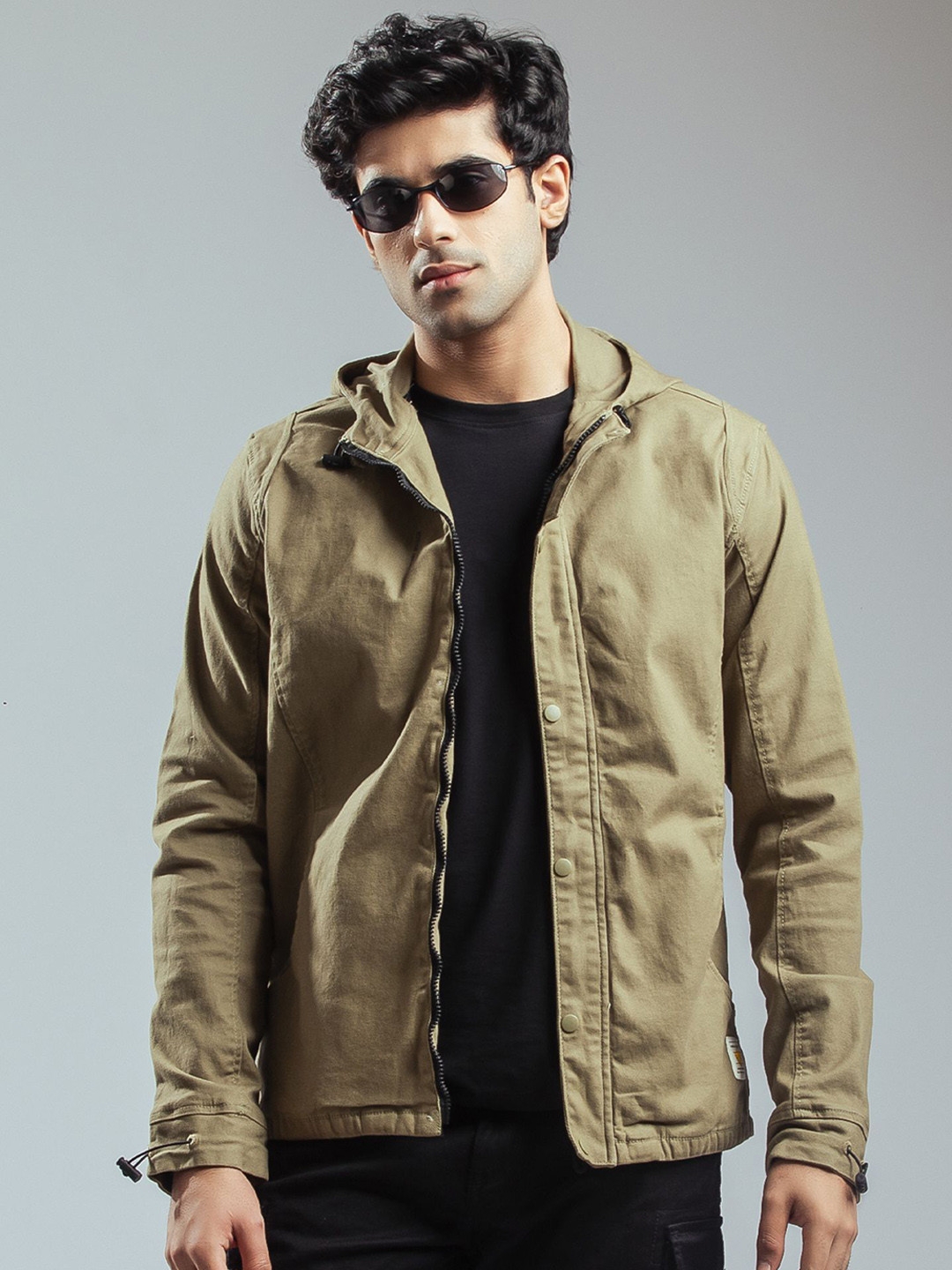 nostrum Cotton Crop Jacket