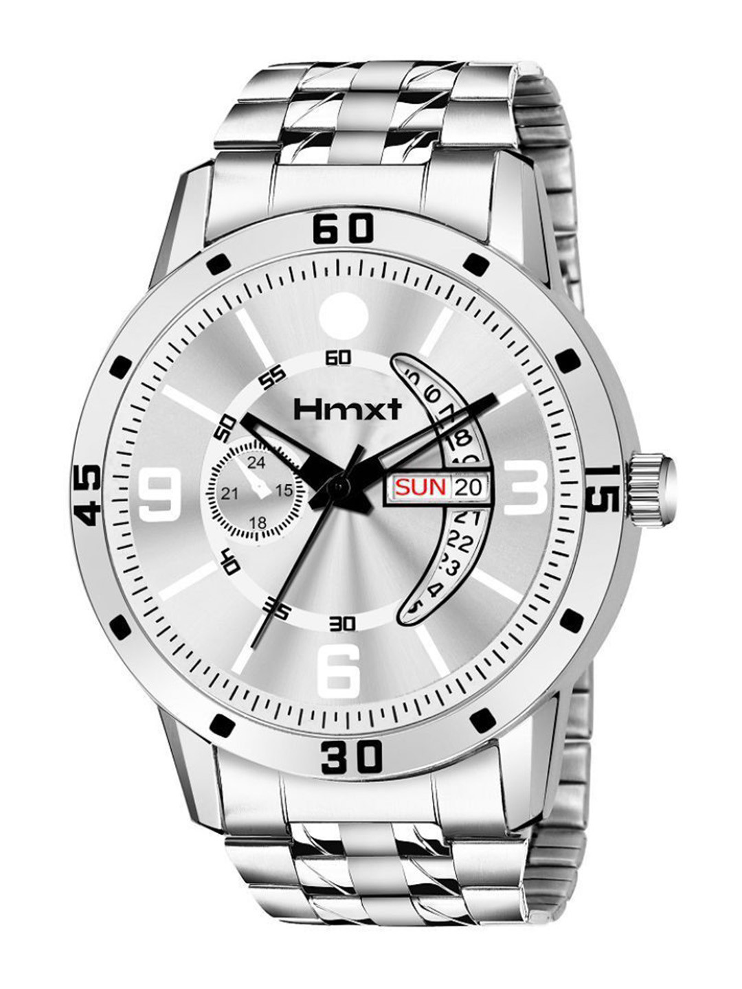 HMXT Men Dial & Stainless Steel Straps Analogue Watch HMXT-48