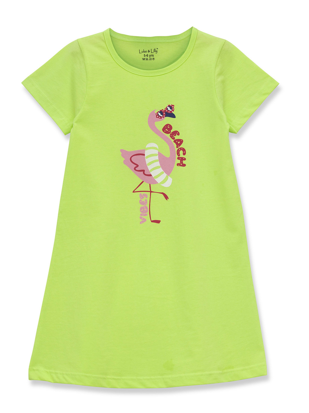 Luke & Lilly Girls Graphic Printed T-shirt Dress