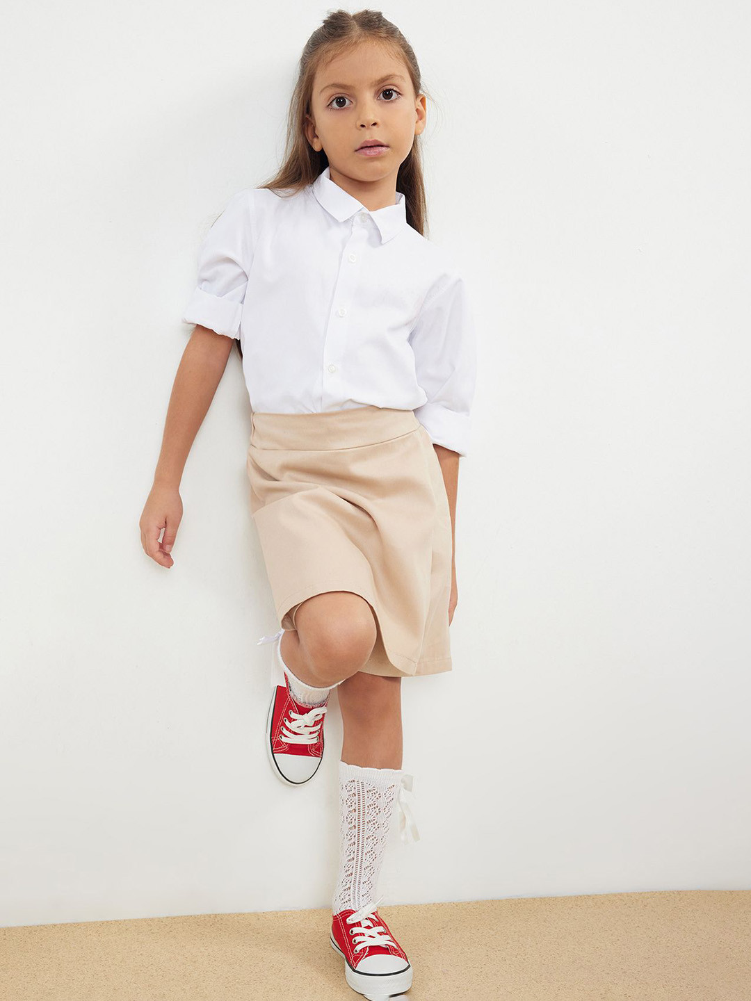 Trendyol Girls Skorts Knee Length Skirt