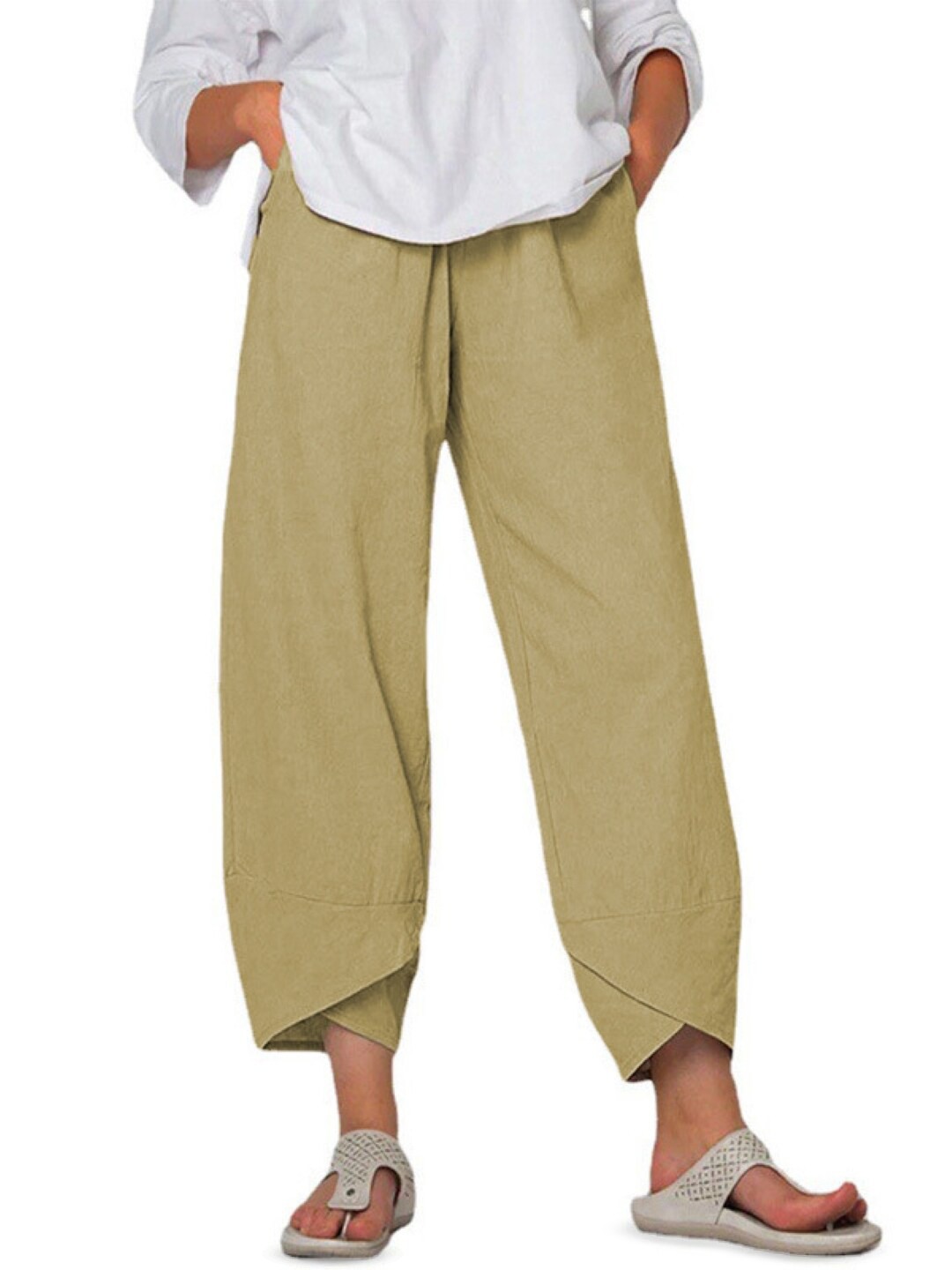 StyleCast Loose Fit Regular Smart Trousers