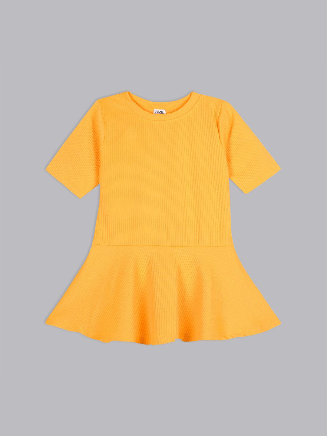 White World Ruffled Fit & Flare Mini Dress