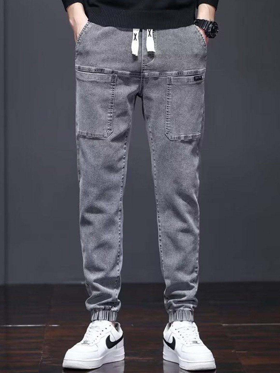 StyleCast Men Skinny Fit Stretchable Jogger Style Jeans