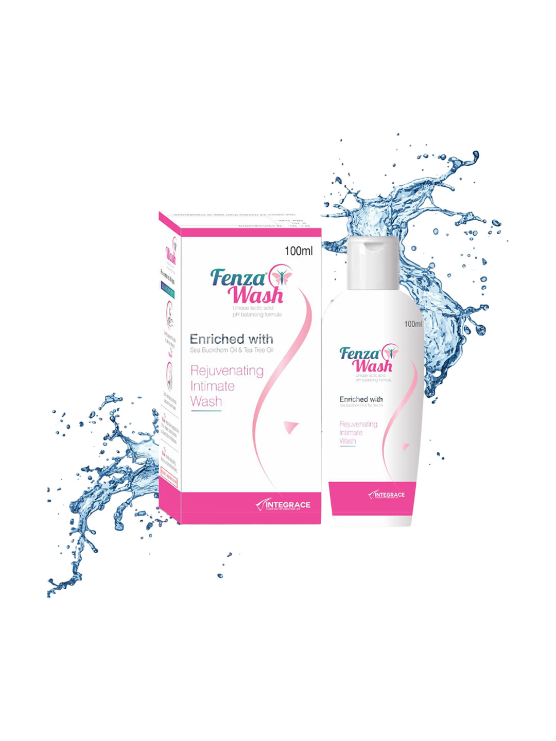 Fenza Intimate Hygiene Wash Enriched With Tea Tree Oil- 100 ml