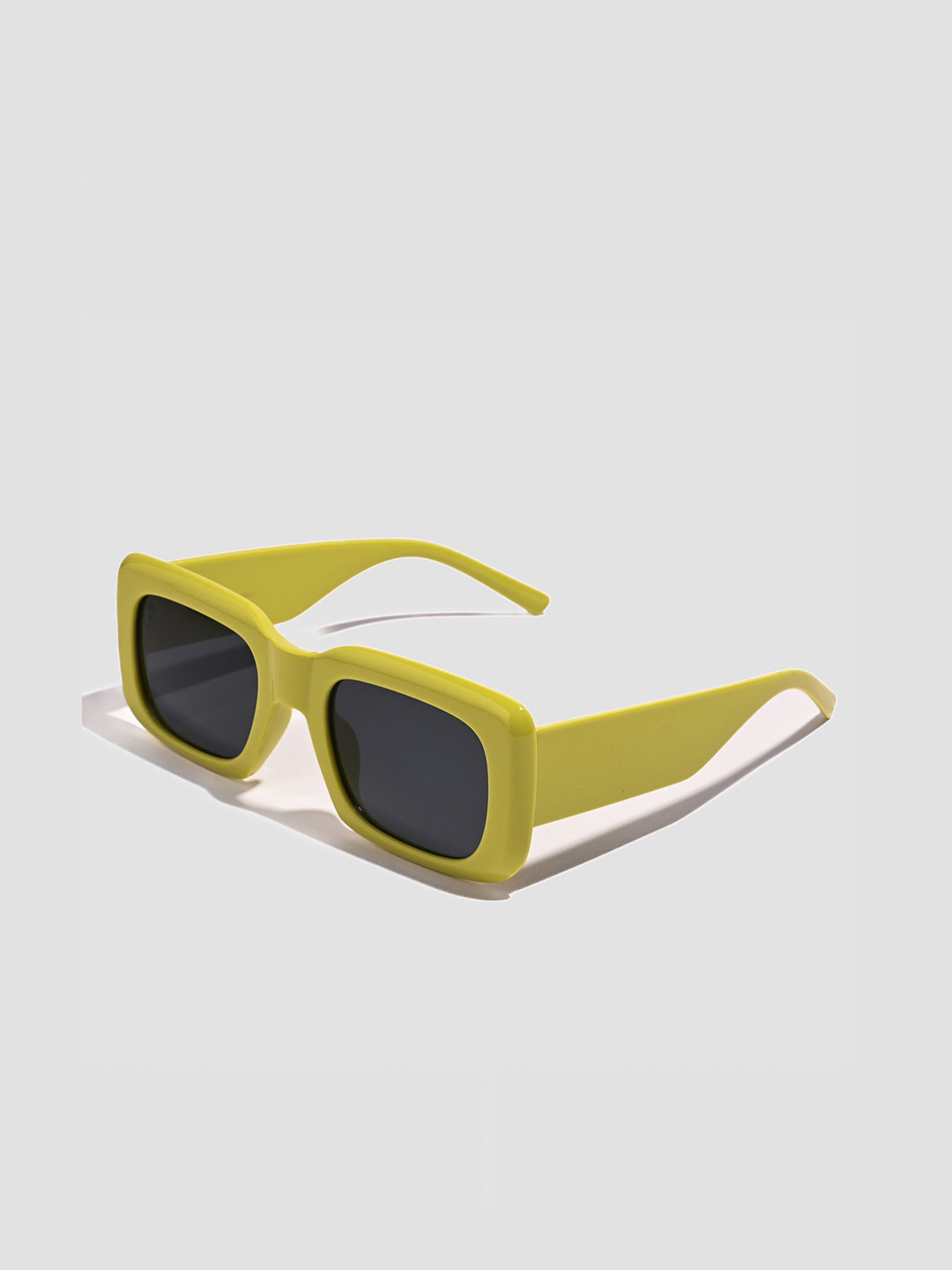 Urban Scissors Unisex Square Sunglasses with UV Protected Lens FLUX-NEON-SUN