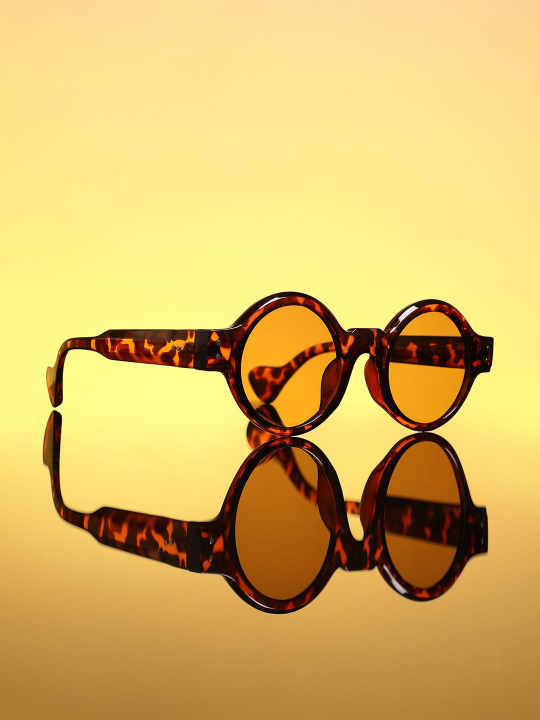 French Accent Men Round Sunglasses with Polarised Lens SS2025_HSSG2832