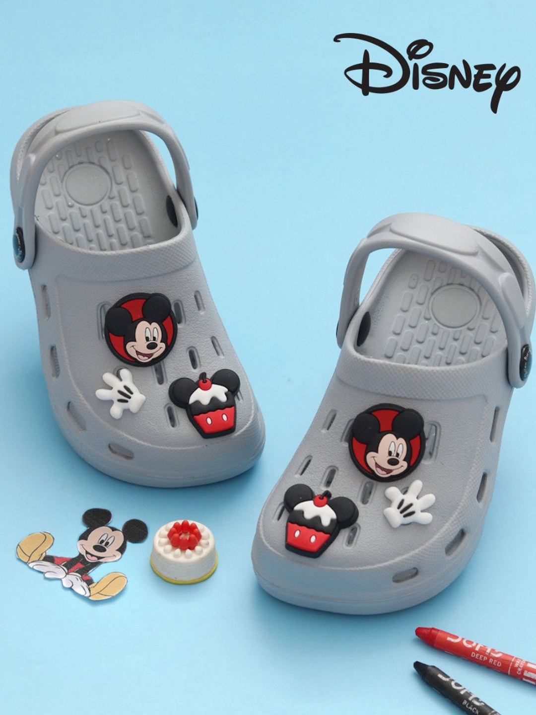 Crocs Kids Textured Clogs Flip Flops