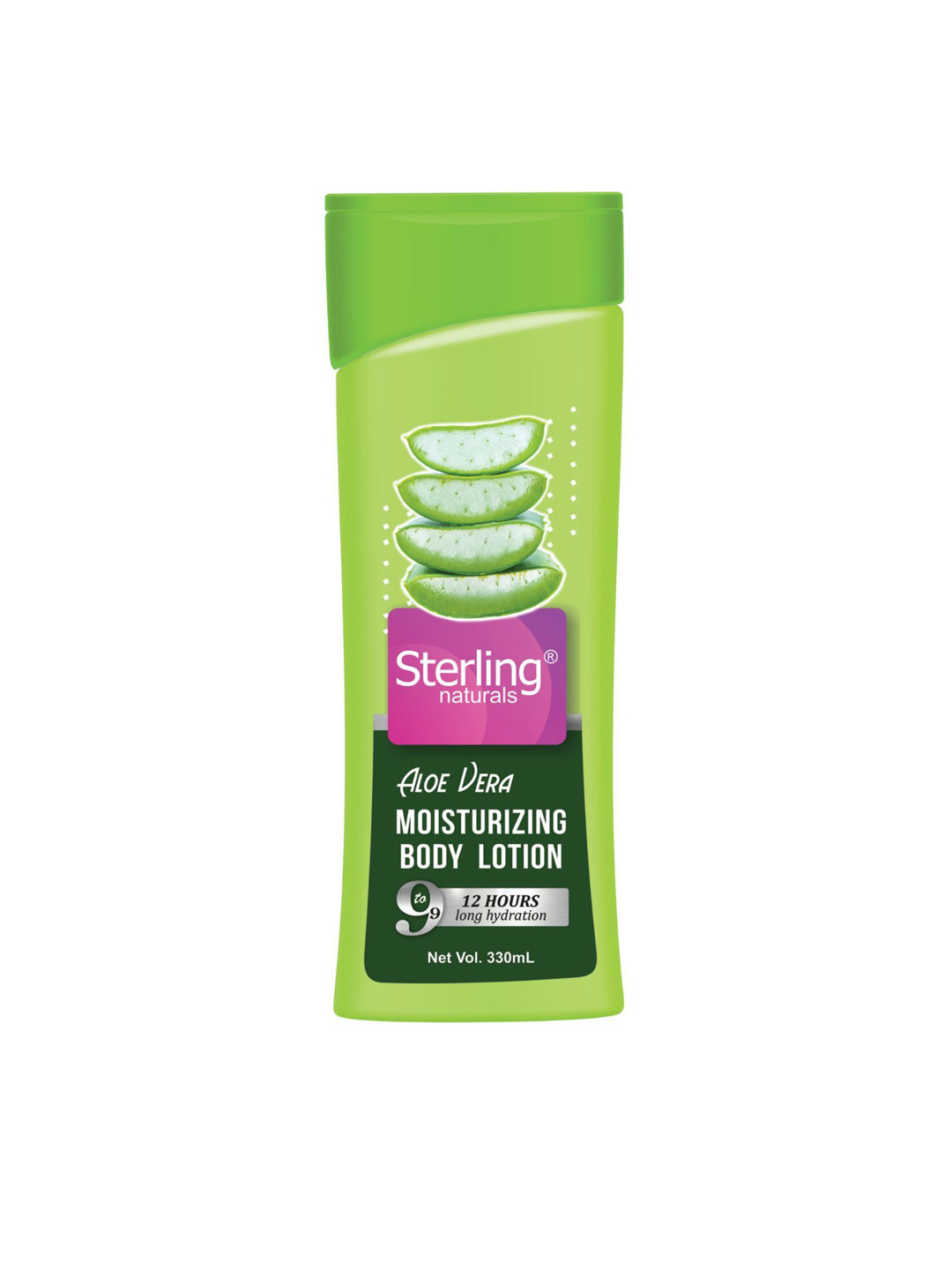 Sterling Naturals Women Body Lotion Aloe Vera for All Skin Types Moisturising 330ml