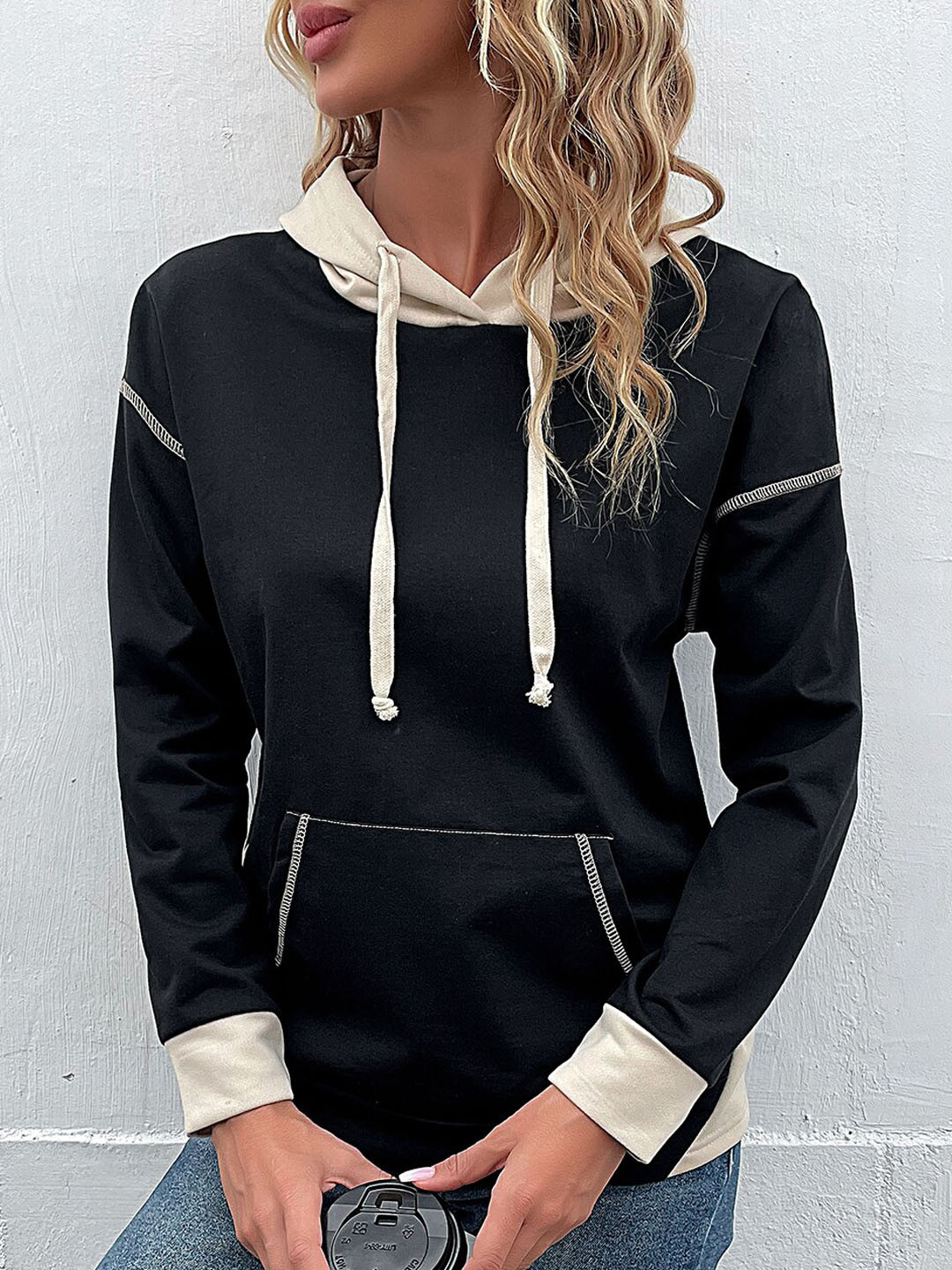 StyleCast Hooded Regular Casual Jacket