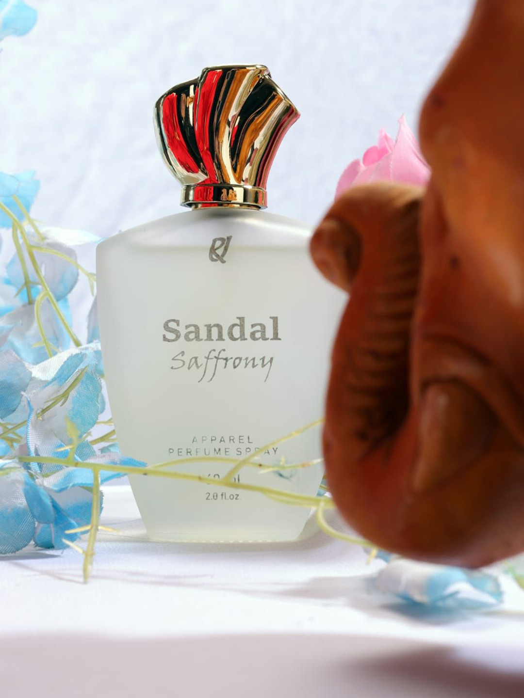 RU Set Of 2 Sandal Saffrony & White Oud Long Lasting Eau de Parfum - 60 ml Each