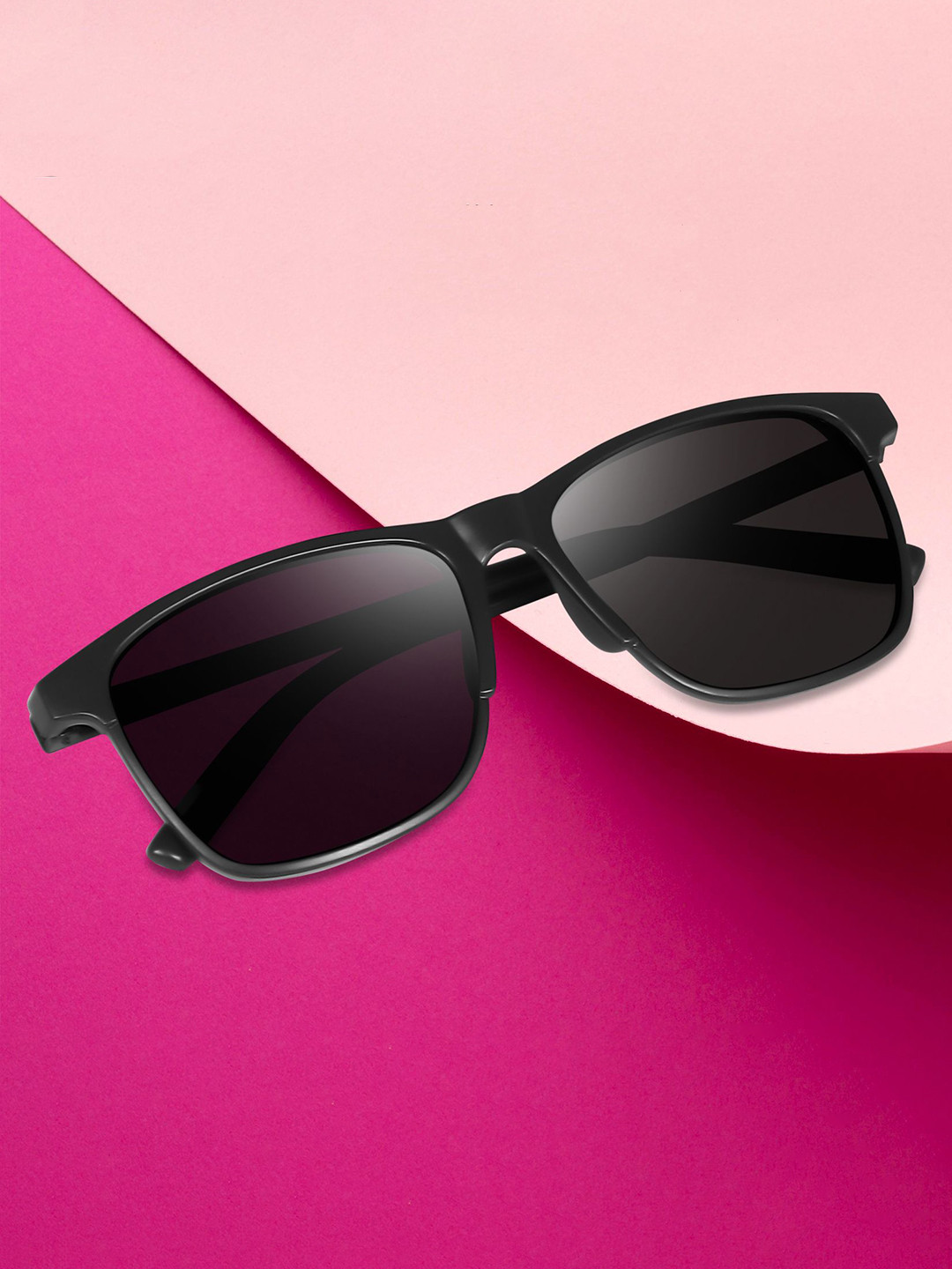 Peter Jones Eyewear Unisex Square Sunglasses with Polarised Lens PO620B