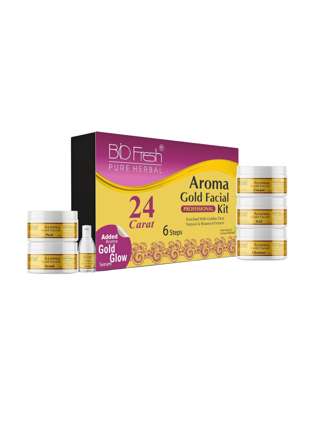 BIOFRESH 6 Step 24 Carat Gold Facial Kit - 285 g