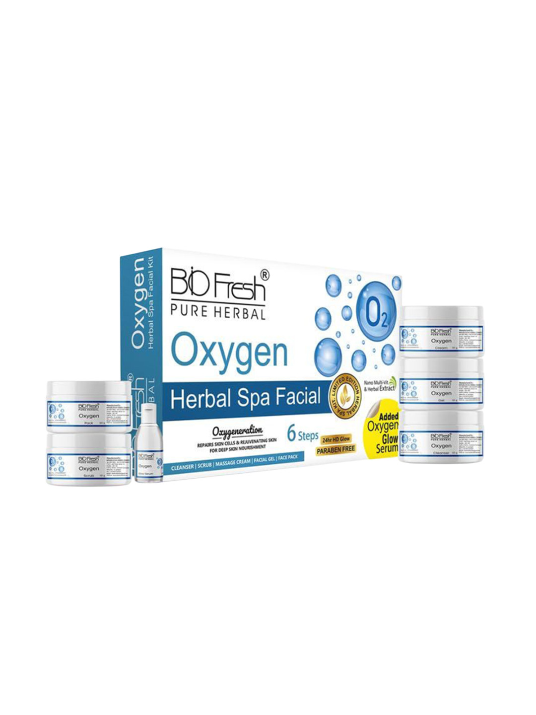 BIOFRESH 6 Step Oxygen Facial Kit - 285 g