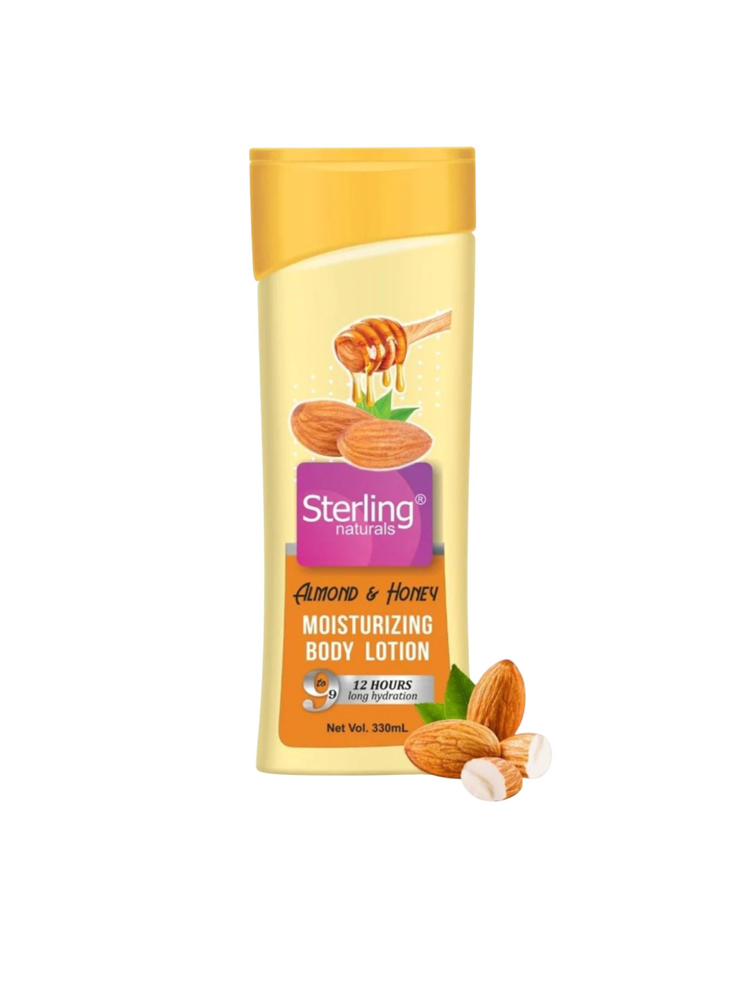 Sterling Naturals Women Body Lotion Almond & Honey for All Skin Types Moisturising 330ml