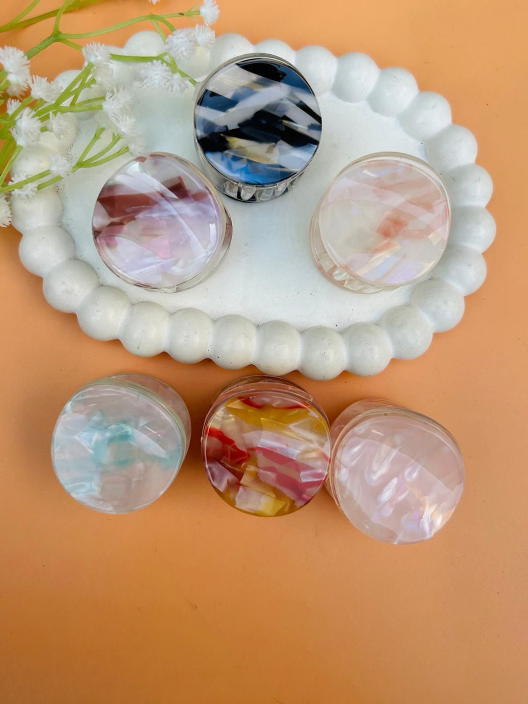 Radhya Accessories Women Bofeini Acrylic Hair Claw