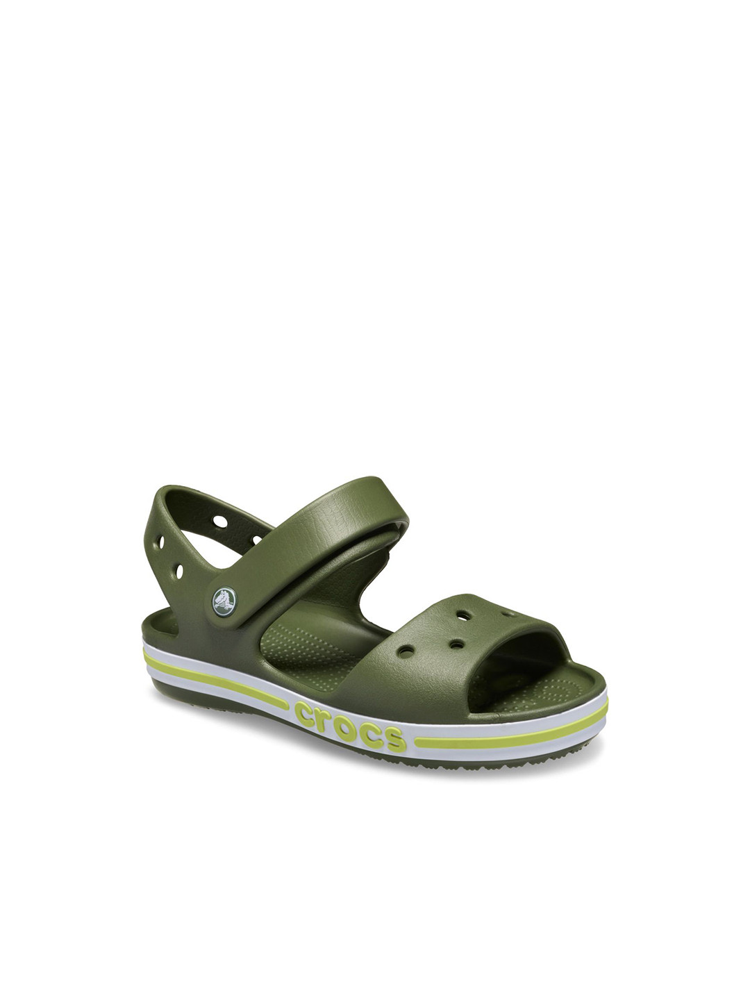 Crocs Kids Green Clogs Flip Flops