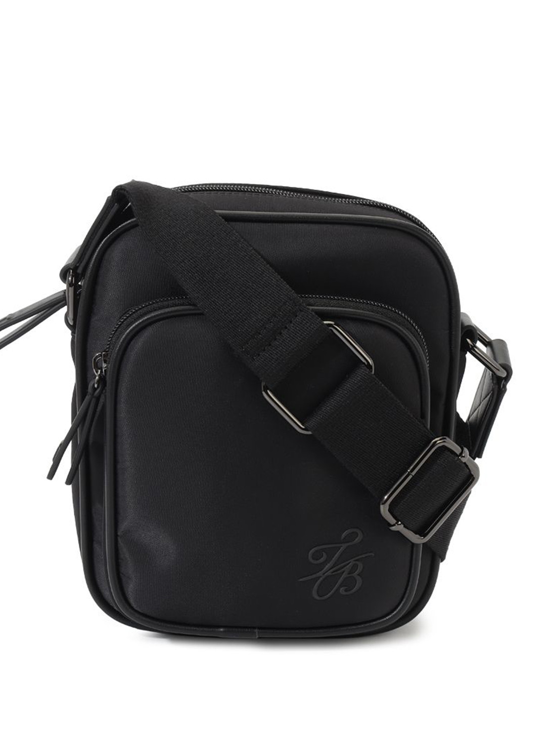 Ted Baker Leather Bucket Sling Bag With Quilted