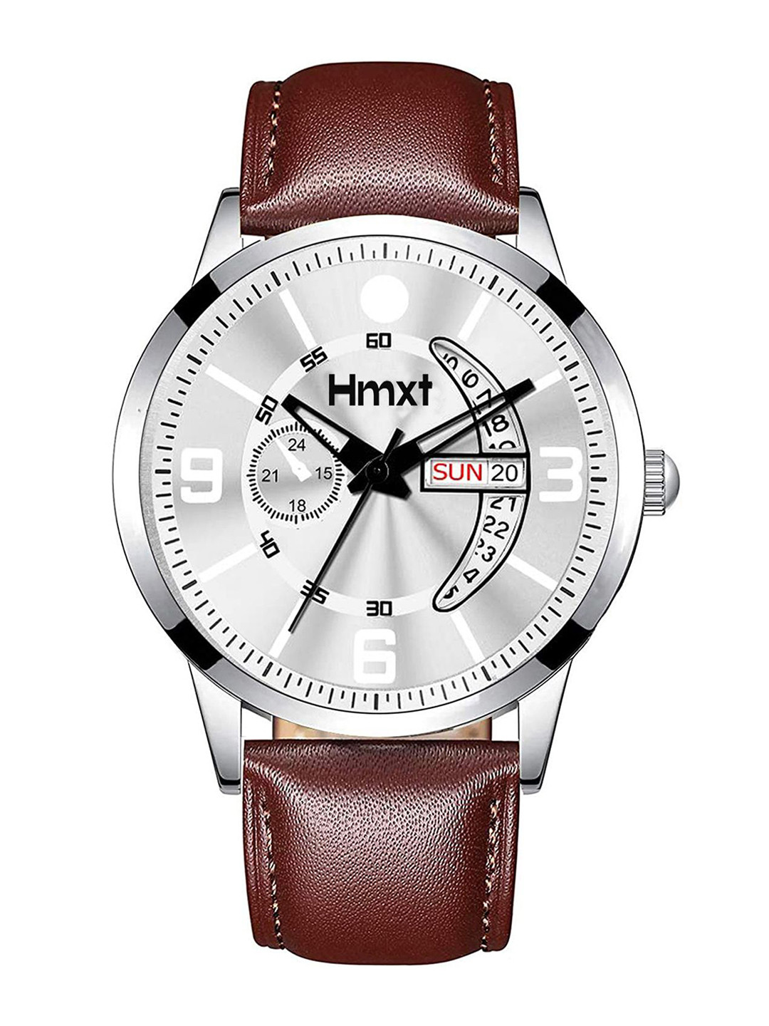 HMXT Men Dial & Leather Straps Analogue Watch HMXT-108