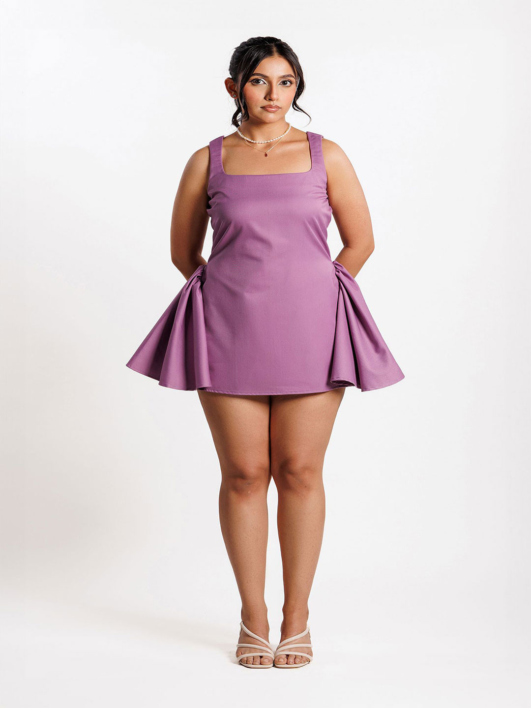 Zwankee Women Plus Size Fit & Flare Mini Dress