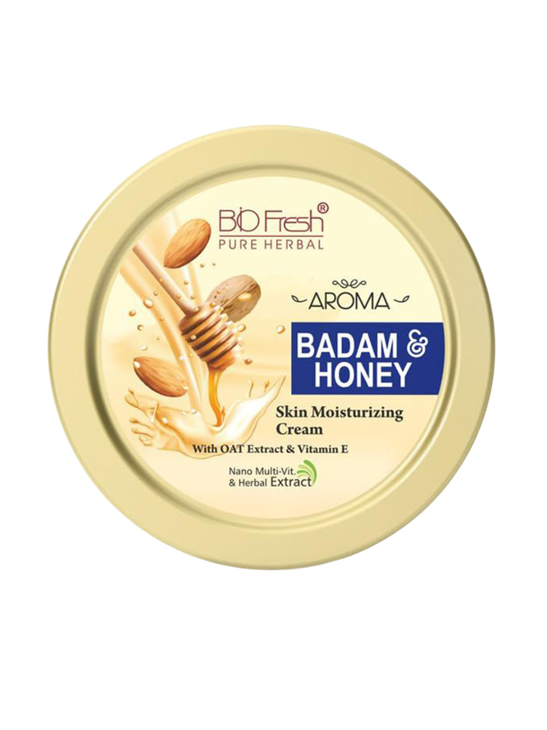 BIOFRESH Badam & Honey Nourishing Body Cream - 800 ml