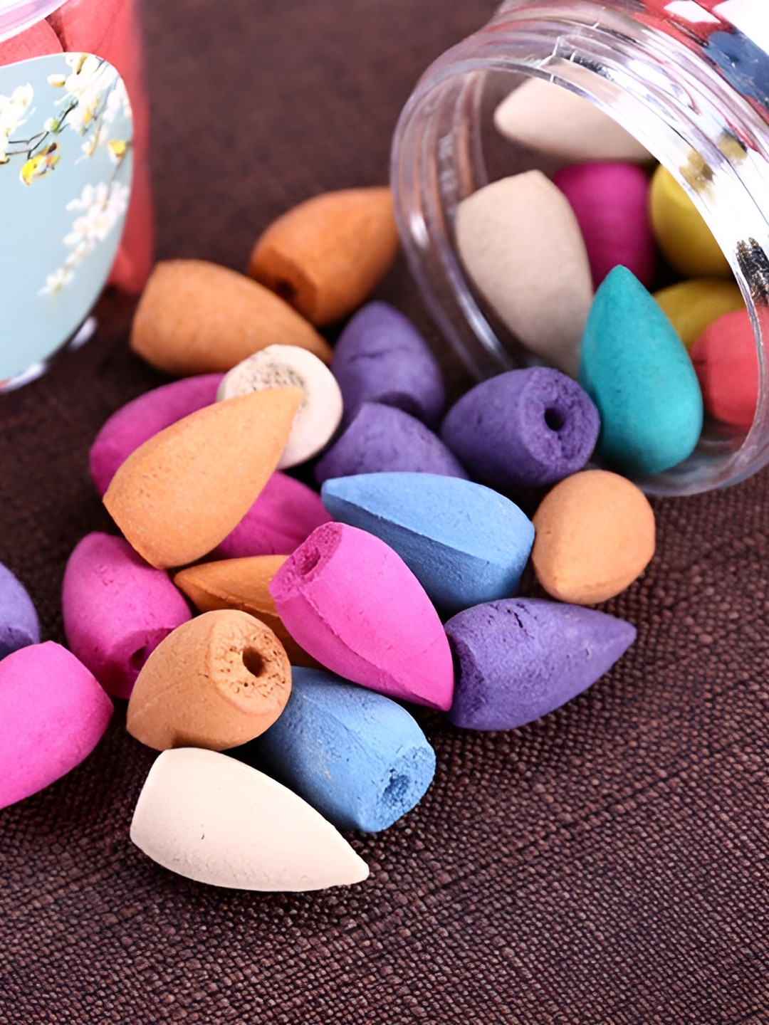 HBKART Ganesha Smoke Fountain Brown Polyresin Matte Home Office Fountain Medium Showpiece - 2.7 Inches