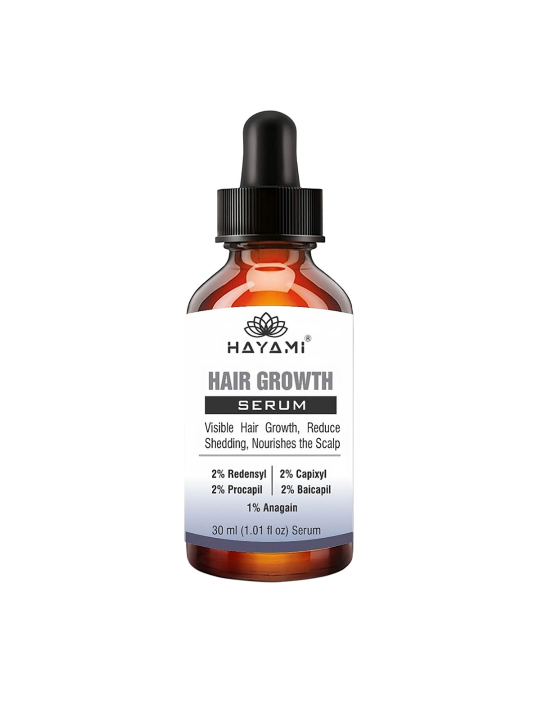 Hayami Hair Growth Serum With 1% Anagain- 30 ml