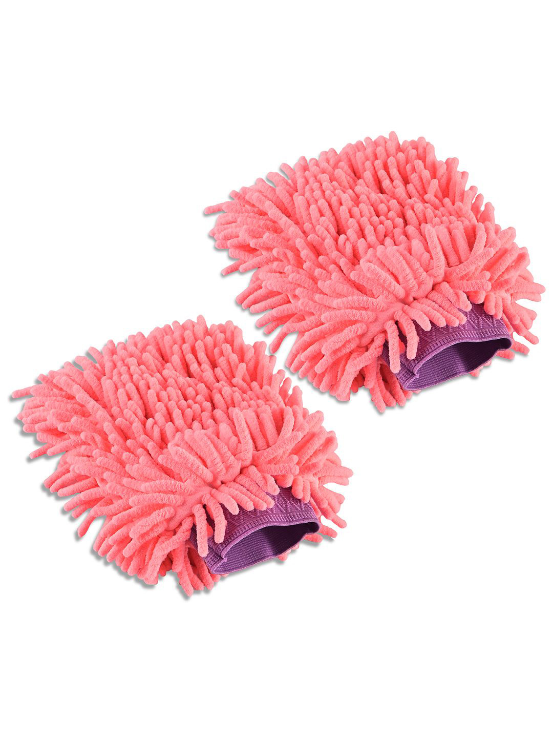 Kuber Industries 2-pcs Pink 100 GSM  Cleaning Gloves