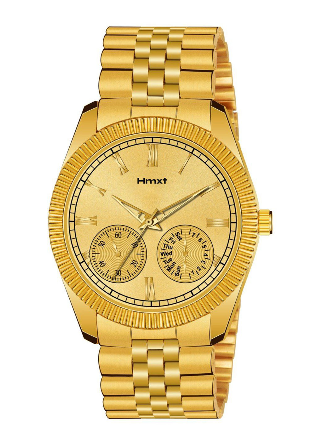 HMXT Men Dial & Stainless Steel Straps Analogue Watch HMXT-88