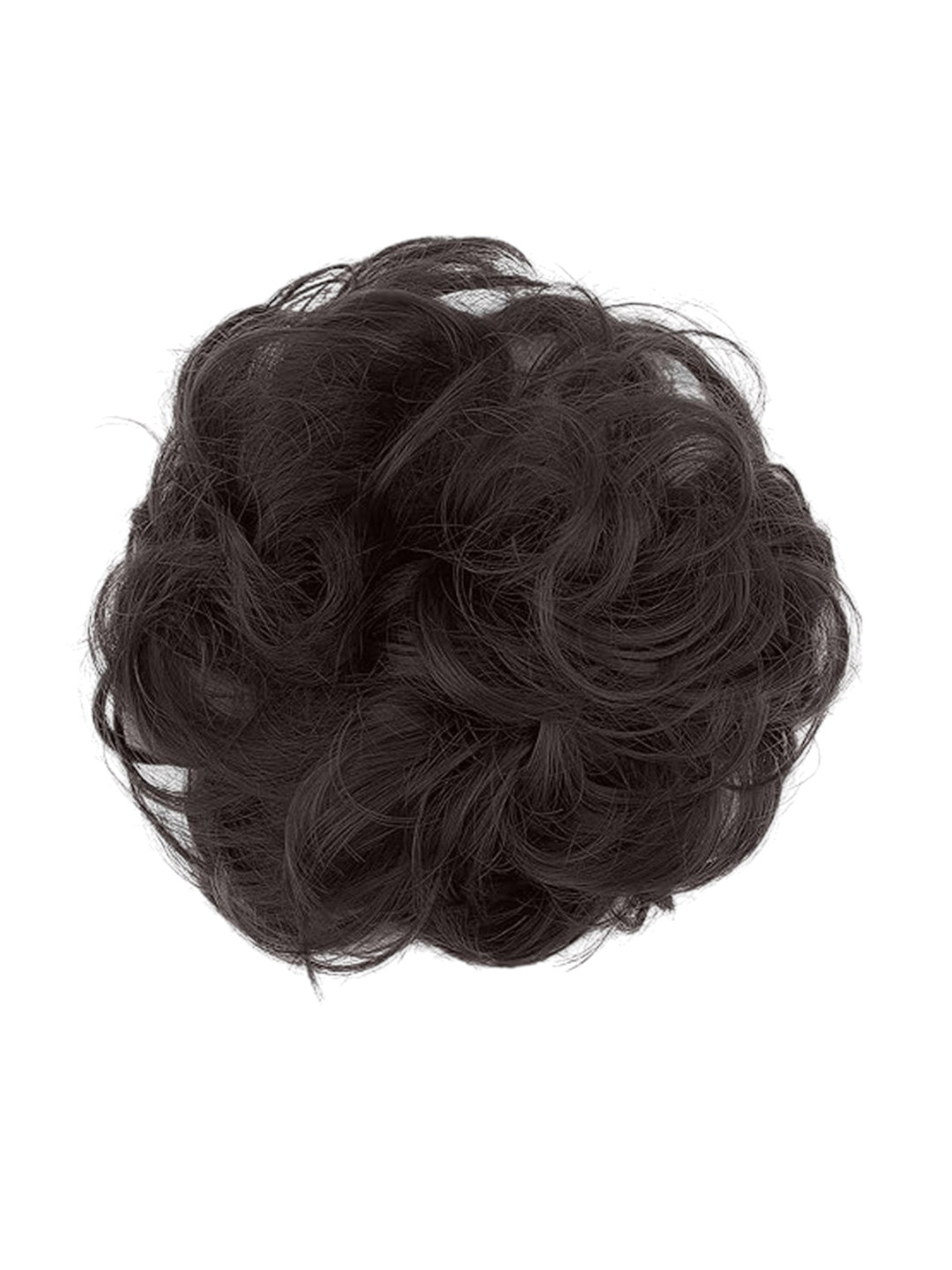 VIEWS Wavy Halo Bun Hair Extension - Brown - 7 Inch