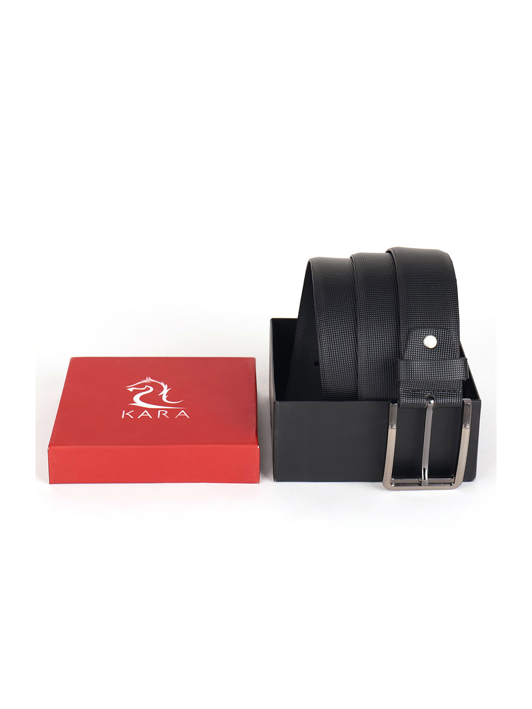 Kara Men Leather Formal Belt