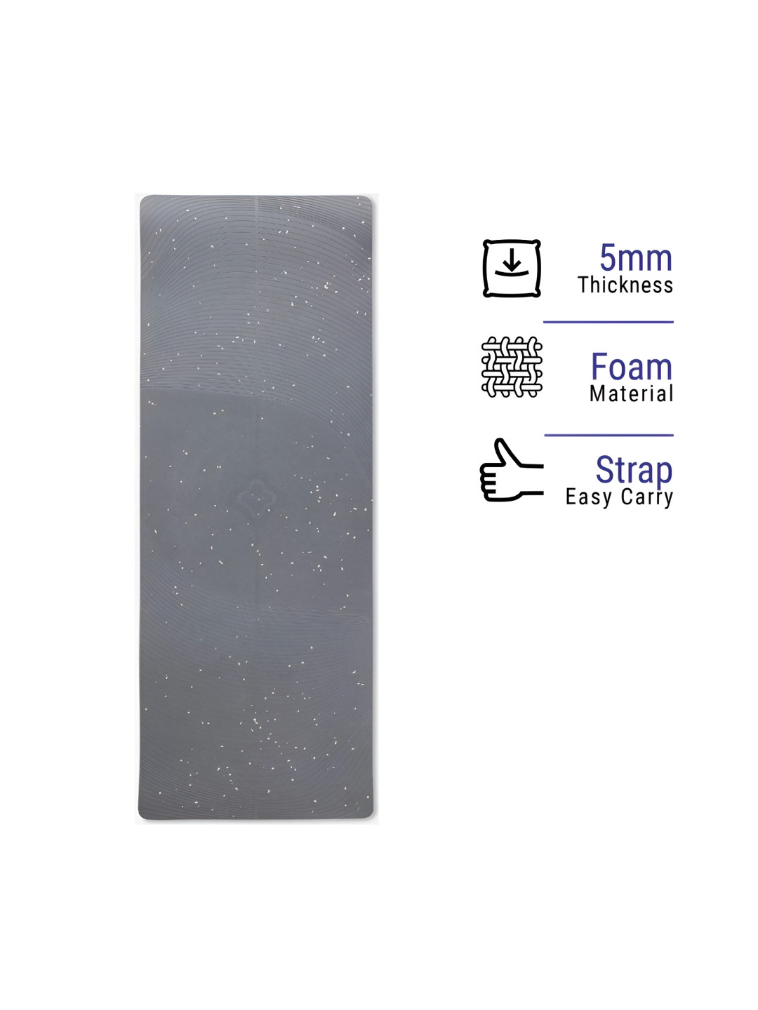 Decathlon DOMYOS - Printed 5mm Yoga Mat