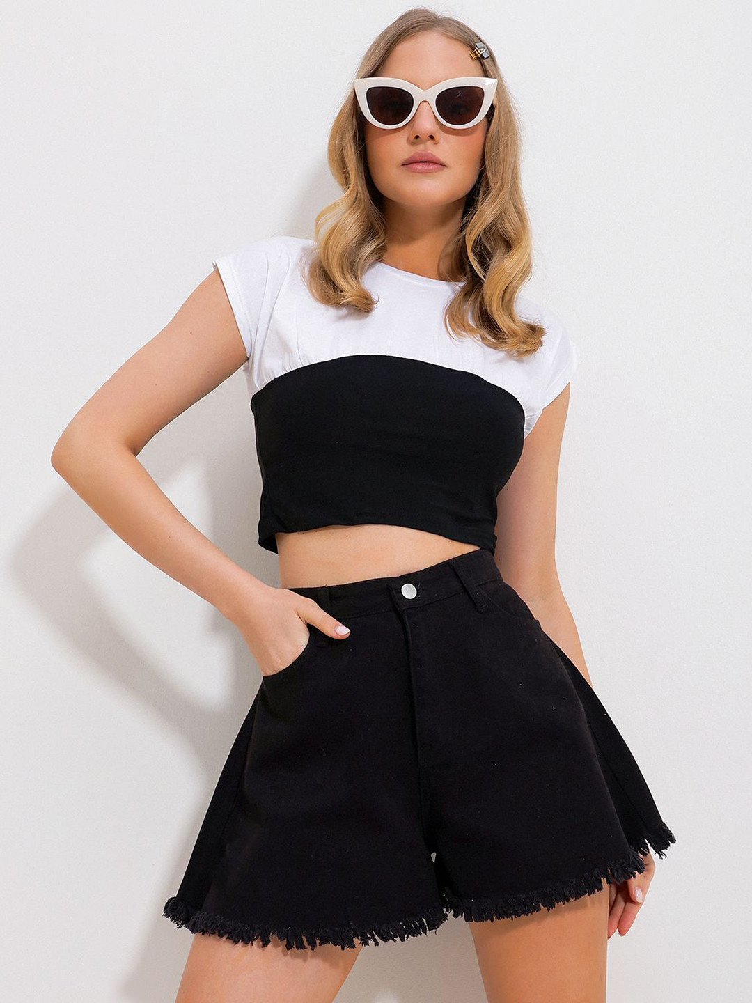 Trend Alacati stili Women Shorts