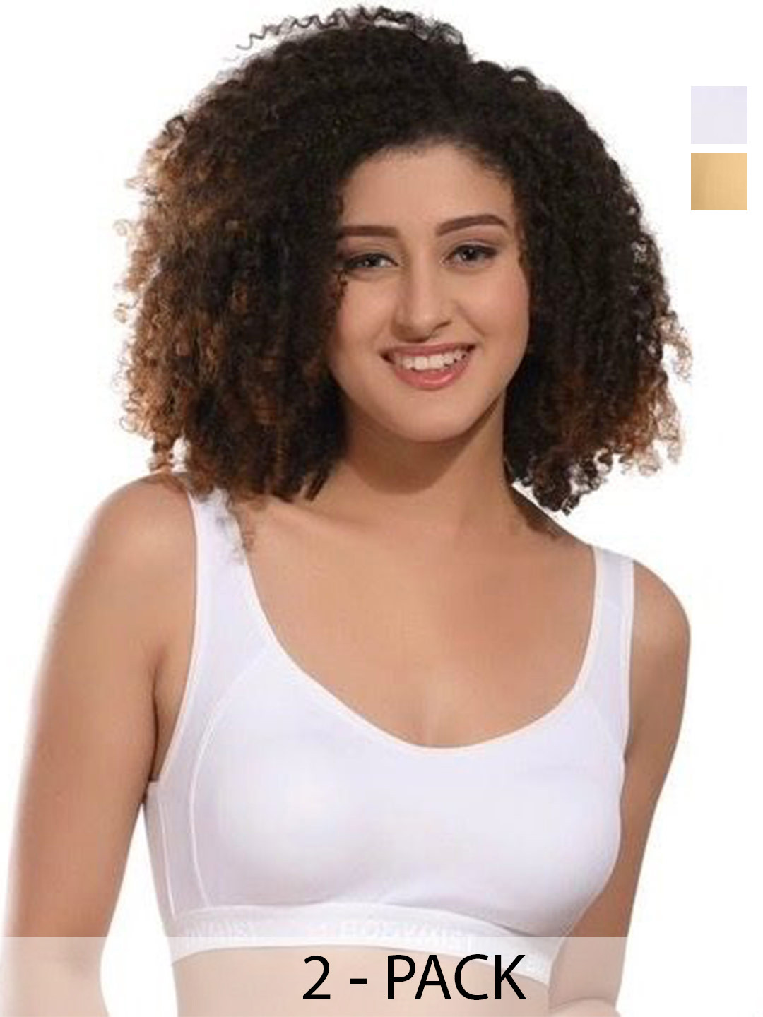 BODYMIST Pack f 2 Women Full Coverage Lightly Padded Bra