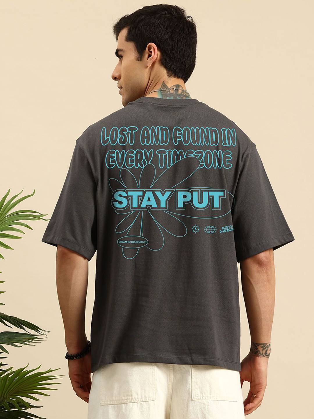 Mast & Harbour Men Printed Pockets T-shirt