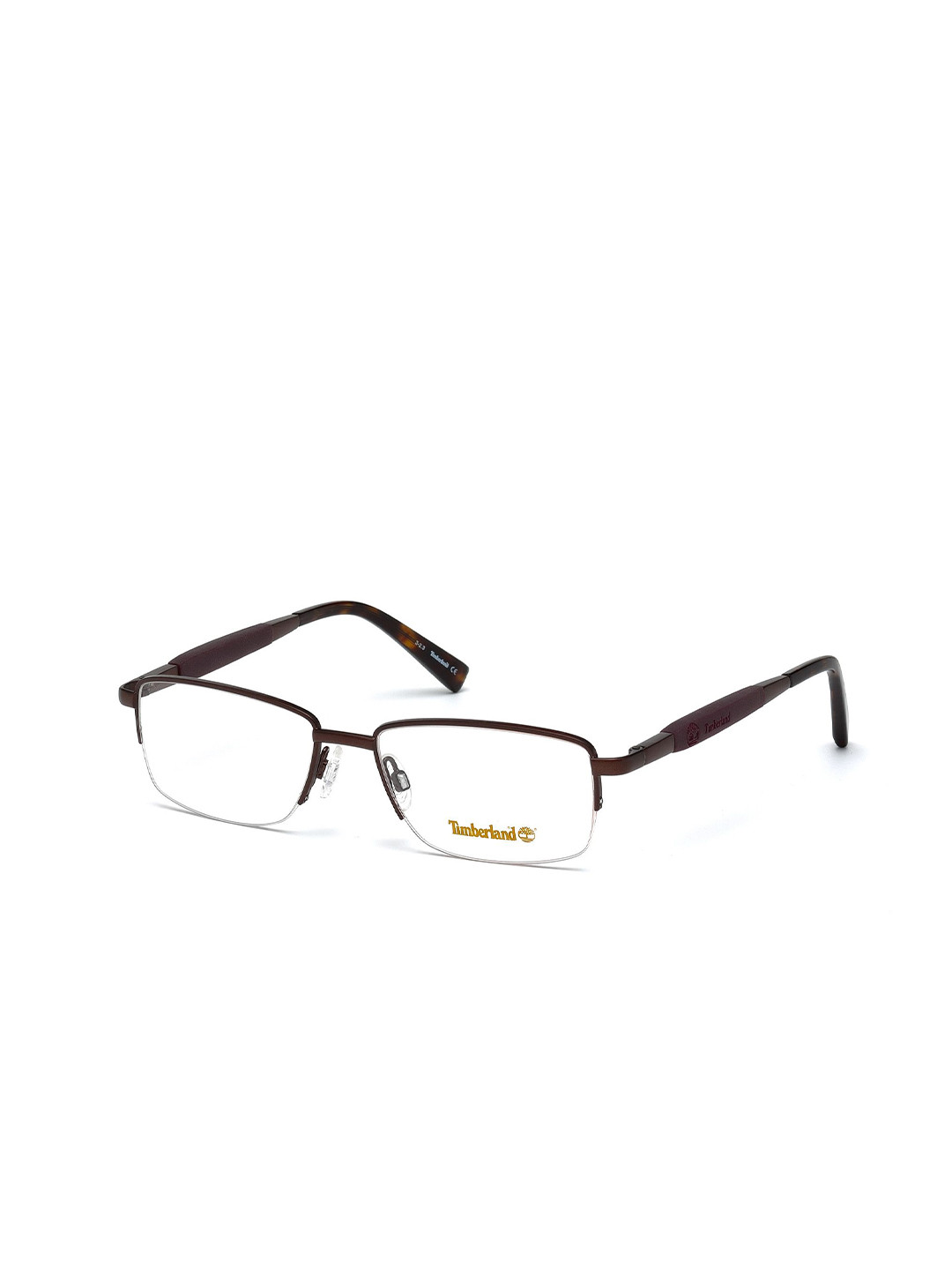Timberland Men Half Rim Rectangle Frame