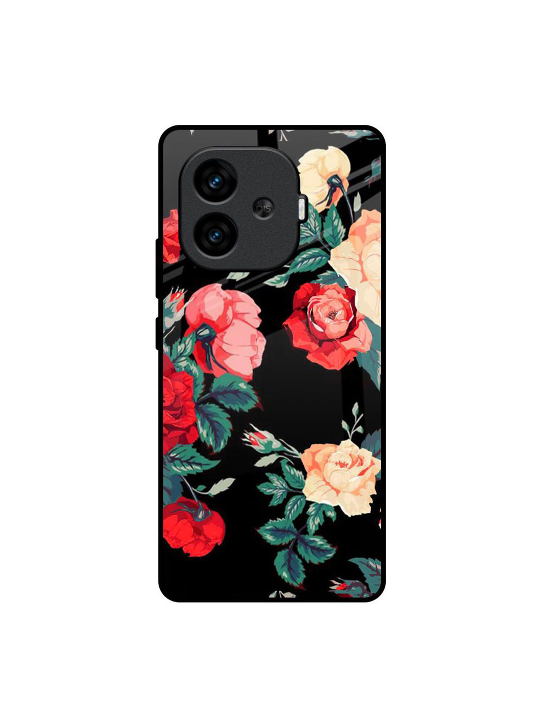 QRIOH Floral Bunch Glass iQOO Neo 10R 5G Back Case