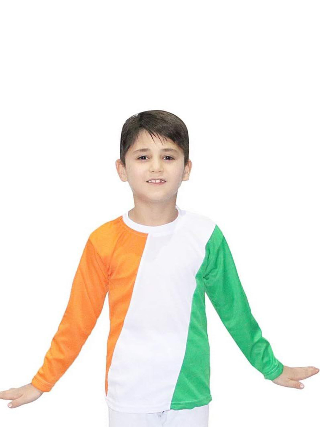Kaku Fancy dresses Boys Tricolor Independence Day & Republic Day Costume
