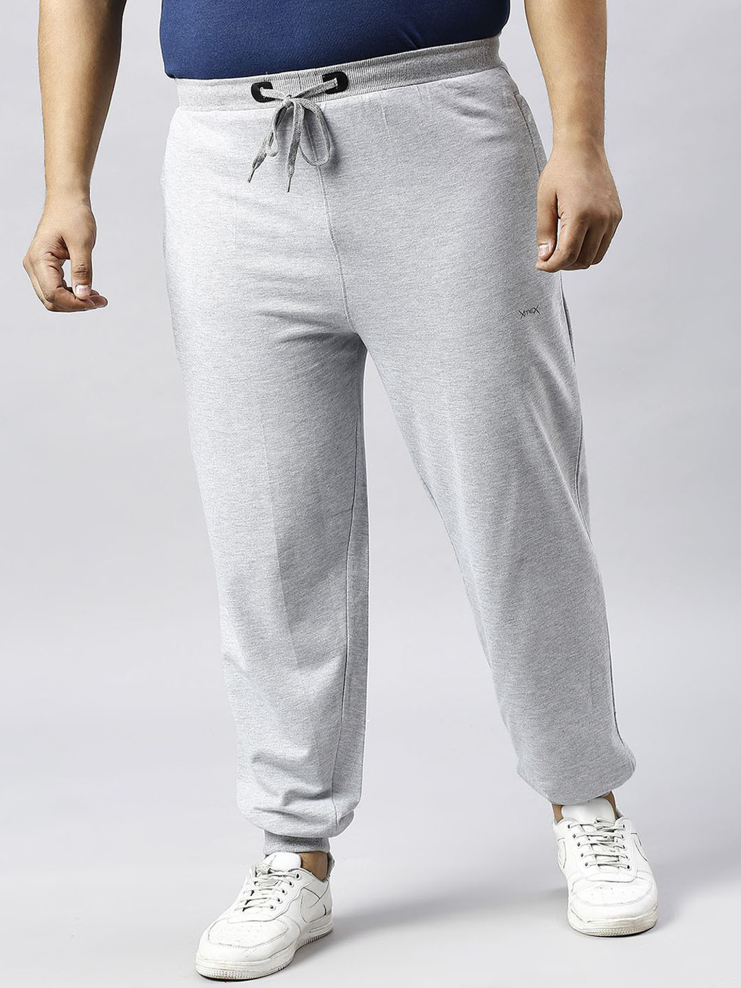Xmex Men Flared-Fit Mid-Rise Joggers