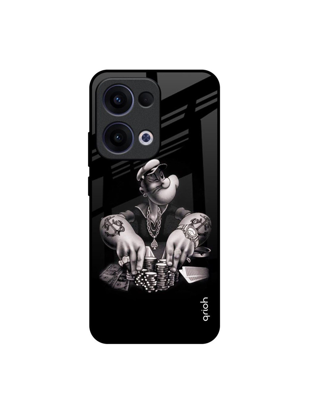 QRIOH Cartoon Characters Printed Oppo Reno13 5G Back Case Mobile Accessories