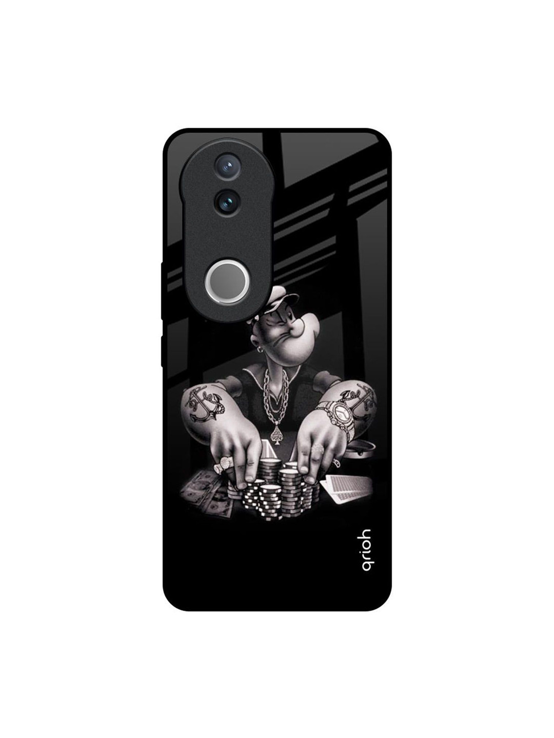 QRIOH Cartoon Characters Printed Vivo V50 5G Back Case Mobile Accessories